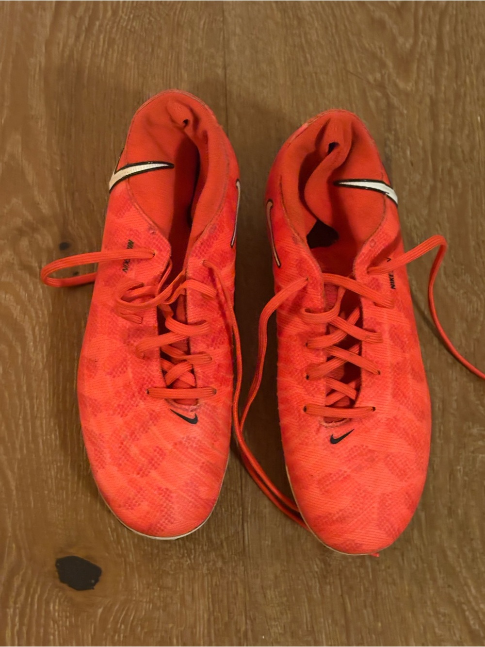 Nike Orange Athletic Shoes Women's